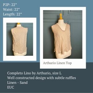 Lino Linen Top